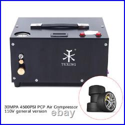 30MPA 4500PSI PCP Air Compressor Portable High Pressure Air Compressor Pump 110V