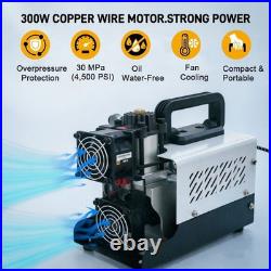 30MPA 4500PSI PCP Air Compressor Portable High Pressure Pcp Air Rifle Pump