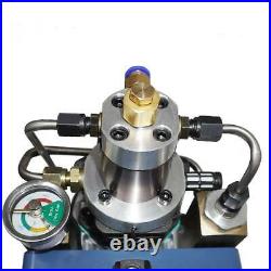 30MPA AutoShut High Pressure PCP Air Compressor Pump 110V Paintball/Scuba Blue