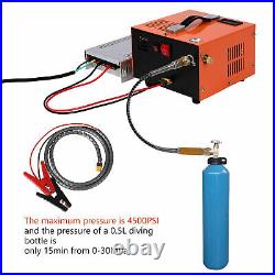 30MPA Electric Air Compressor Pump For Paintball Airgun High Pressure Rifle Pump