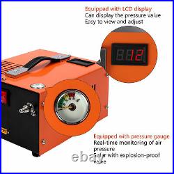 30MPA Electric Air Compressor Pump For Paintball Airgun High Pressure Rifle Pump