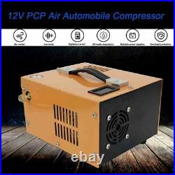 30MPA High Pressure Air Compressor Electric Air Gun PCP Pump 4500PSI + Connector