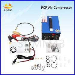 30MPA High Pressure Pump Electric Airgun PCP Air Compressor Manual Stop US