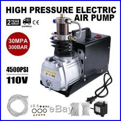 30MPa Air Compressor Pump 110V PCP Electric 4500PSI High Pressure System Rifle