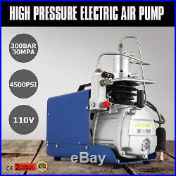 30MPa Air Compressor Pump 110V PCP Electric 4500PSI High Pressure System Rifle U