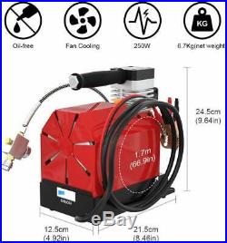 30MPa Air Compressor Pump 12V PCP Electric 4500PSI High Pressure Indoor outdoor