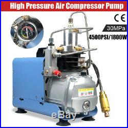 30MPa Air Compressor Pump PCP Electric 4500PSI 1800W High Pressure System Rifle