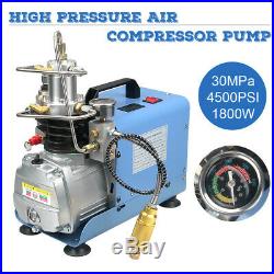 30MPa Air Compressor Pump PCP Electric 4500PSI 1800W High Pressure System Rifle