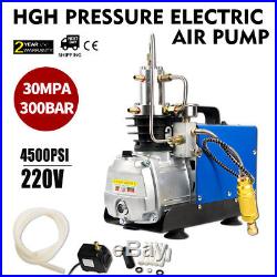 30MPa Air Compressor Pump PCP Electric 4500PSI High Pressure System Rifle 220V