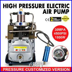 30MPa Electric Air Compressor Pump PCP 300BAR 4500PSI 110V New 50L/MIN 1800W