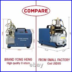 30MPa YONG HENG Electric Air Compressor Pump High Pressure System Rifle PCP