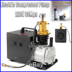 30Mpa 220V 4500PSI High Pressure Electric Air Compressor Pump PCP Scuba Rifle AU