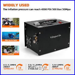 30Mpa/4500PSI 12V/110V/220V PCP Air Compressor Oil&Water-Free High Pressure Pump
