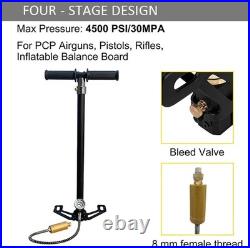 30Mpa High Pressure Hand Pump Air Compressor for PCP Air Rifle and Tank