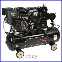 30 Gallon Gas Powered Air Compressor 15HP 33CFM@115PSI 115PSI Max Pressure