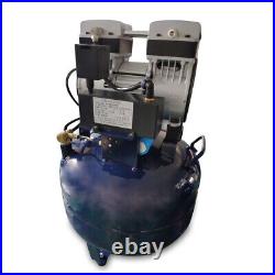 32L Dental Medical Air Compressor Silent Noiseless Air Compressor Oilless 115PSI