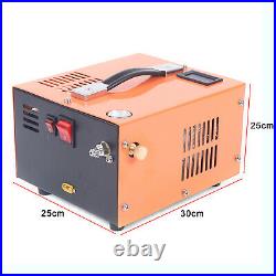 350W Portable 12V PCP Air Compressor & Transformer High Pressure Pump 4500psi US
