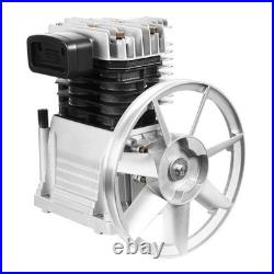 3HP 2200W Twin Cylinder Air Compressor Pump Head 250L/min Oil Lubricated