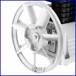 3HP 2200W Twin Cylinder Air Compressor Pump Head 250L/min Oil Lubricated