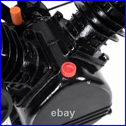 3HP 2 Piston V Style Twin Cylinder Air Compressor Pump Motor Head Air Tool