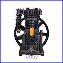 3HP 5.8CFM 90PSI Twin Cylinder Piston Air Compressor Pump Head with Gaskets