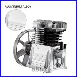 3HP Air Compressor Pump, 11.8CFM, Industrial Twin Cylinder, 1300RPM, Aluminum