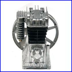 3HP Piston Cylinder Oil Lubricated Air Compressor Pump Head 250L/min Exhaust