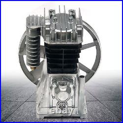 3HP Twin Cylinder Air Compressor Pump Motor Head Piston Cylinder 250L/min 2200W