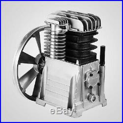 3KW Aluminum Air Compressor Head Pump Motor 160PSI Silver 1300PRM