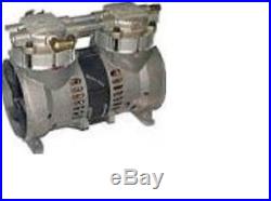 3.5 cfm 24-25Hg Vacuum Veneer Aeration Compressor Air pump Airbrush FREE S&H