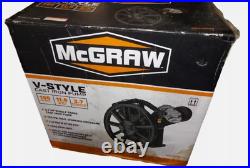3.7 HP 155 PSI V-Style Single Stage Cast Iron Air Compressor Pump Compression