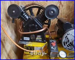3.7 HP 155 PSI V-Style Single Stage Cast Iron Air Compressor Pump Compression