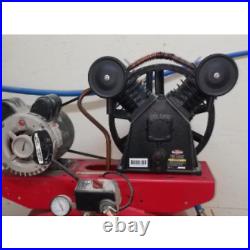 3.7 HP 155 PSI V-Style Single Stage Cast Iron Air Compressor Pump Compression
