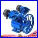 3 HP 2-Piston Replacement Air Compressor Pump Single Stage V Style Twin Cylinder