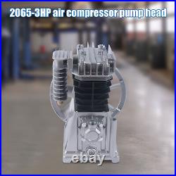 3 HP Air Compressor Bare Pump Motor Head Piston Twin Cylinder 2.2KW 250L/min New
