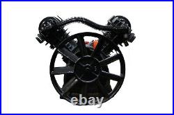 3 HP Replacement Air Compressor Pump Single Stage 2 Cylinder 11.2 CFM V Style