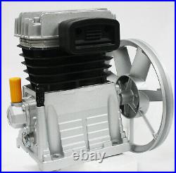 3hp Belt Driven Air Compressor Head Pump 160psi Single Stage Dual Cyclinders