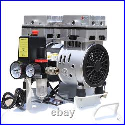 40L 115PSI Dental Medical Air Compressor Silent Noiseless Air Compressor Oilless