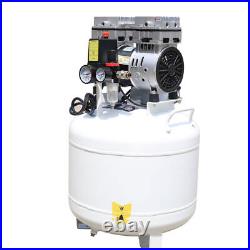 40L Dental Medical Air Compressor Silent Air Compressor Oilless 115PSI 0.75KW