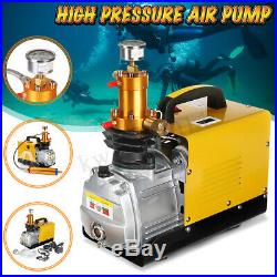 40MPa Air Compressor Pump 110V/220V PCP Electric 4500PSI High Pressure Diving