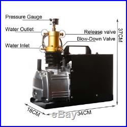 4500PSI 110V 30Mpa PCP Electric High Pressure System Air Pump Compressor US SALE