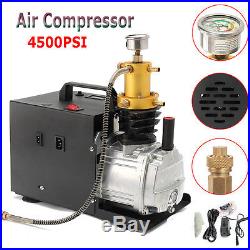 4500PSI 40Mpa Electric Pump PCP Air Compressor For Paintbal Air Rifles Cylinder