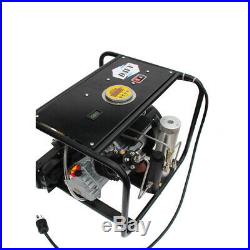 4500PSI Electric Air Compressor High Pressure Pump Scuba Diving Auto Stop 110V