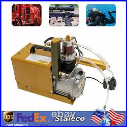 4500PSI Electric Air Compressor Scuba Diving Pump High Pressure Water-Cooling