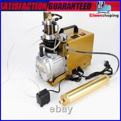 4500PSI Electric Air Compressor Scuba Diving Pump High Pressure Water-Cooling