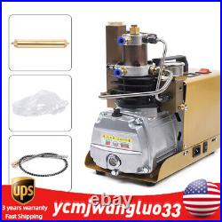4500PSI Electric Air Compressor Scuba Diving Pump High Pressure Water-Cooling