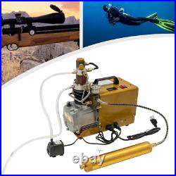 4500PSI Electric Air Compressor Scuba Diving Pump High Pressure Water-Cooling