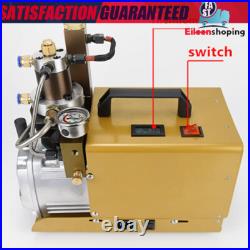 4500PSI Electric Air Compressor Scuba Diving Pump High Pressure Water-Cooling