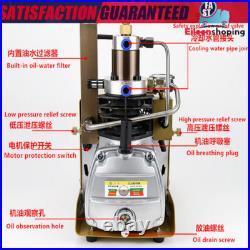 4500PSI Electric Air Compressor Scuba Diving Pump High Pressure Water-Cooling