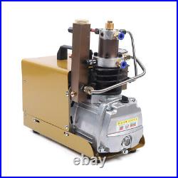 4500PSI Electric Air Compressor Scuba Diving Pump High Pressure Water-Cooling